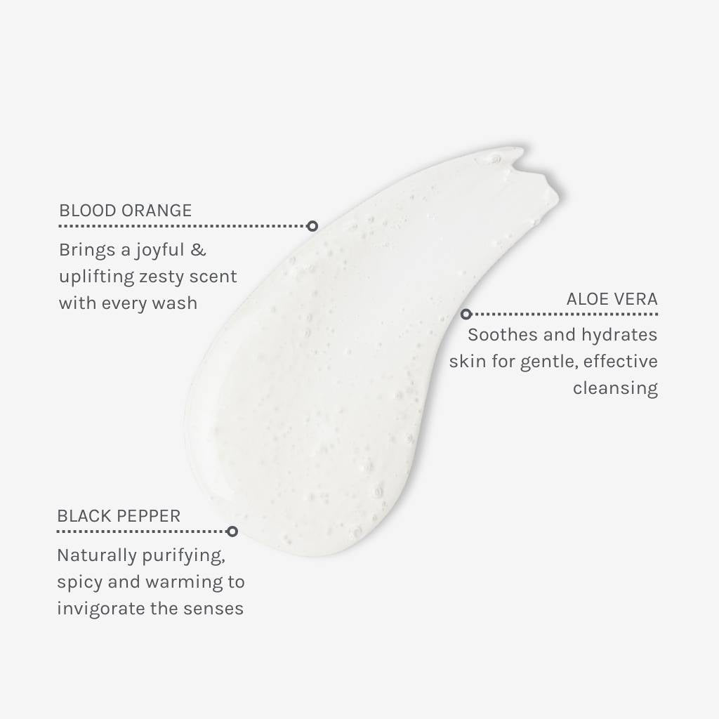 African Orange Aromatic Hand & Body Wash 50ML Travel