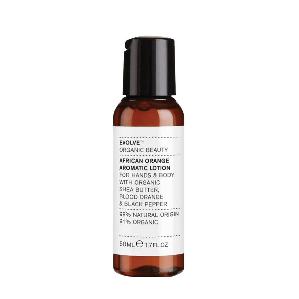 African Orange Aromatic Hand & Body Lotion 50ml Travel