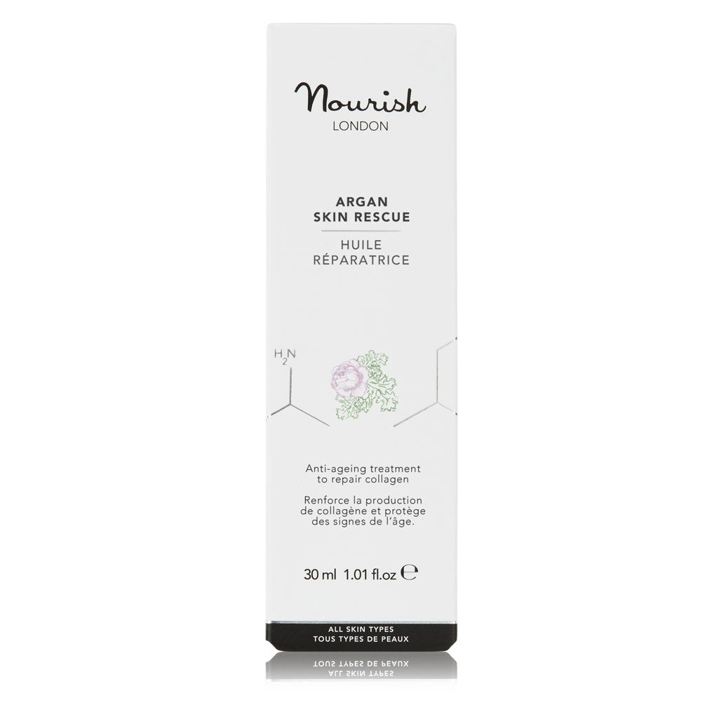 Nourish London Anti-Ageing Argan Skin Rescue Facial Oil 30ml