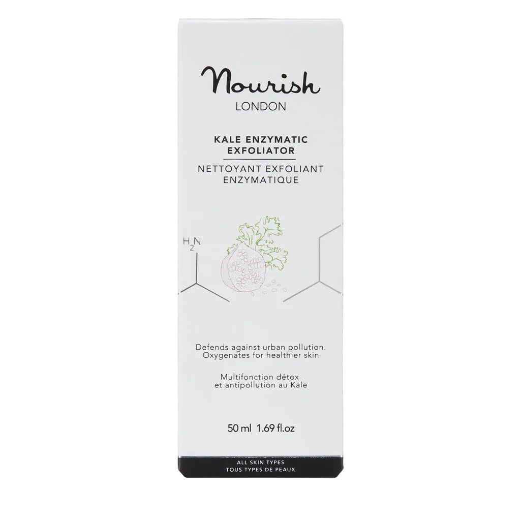 Nourish London Kale Enzymatic Exfoliator Box