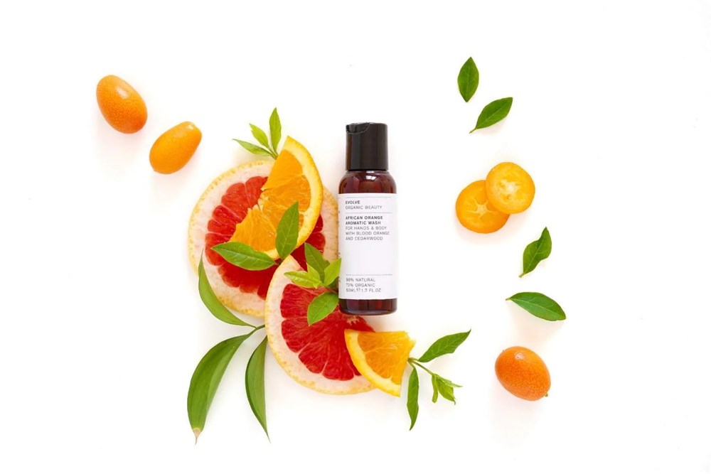 African Orange Aromatic Hand & Body Wash 50ML Travel