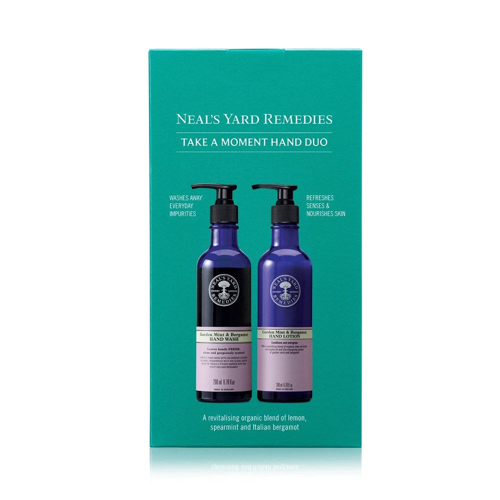 Take a Moment Hand Duo - Garden Mint & Bergamot