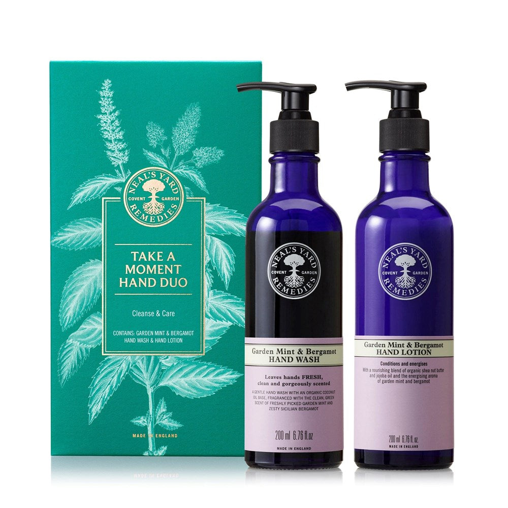 Take a Moment Hand Duo - Garden Mint & Bergamot