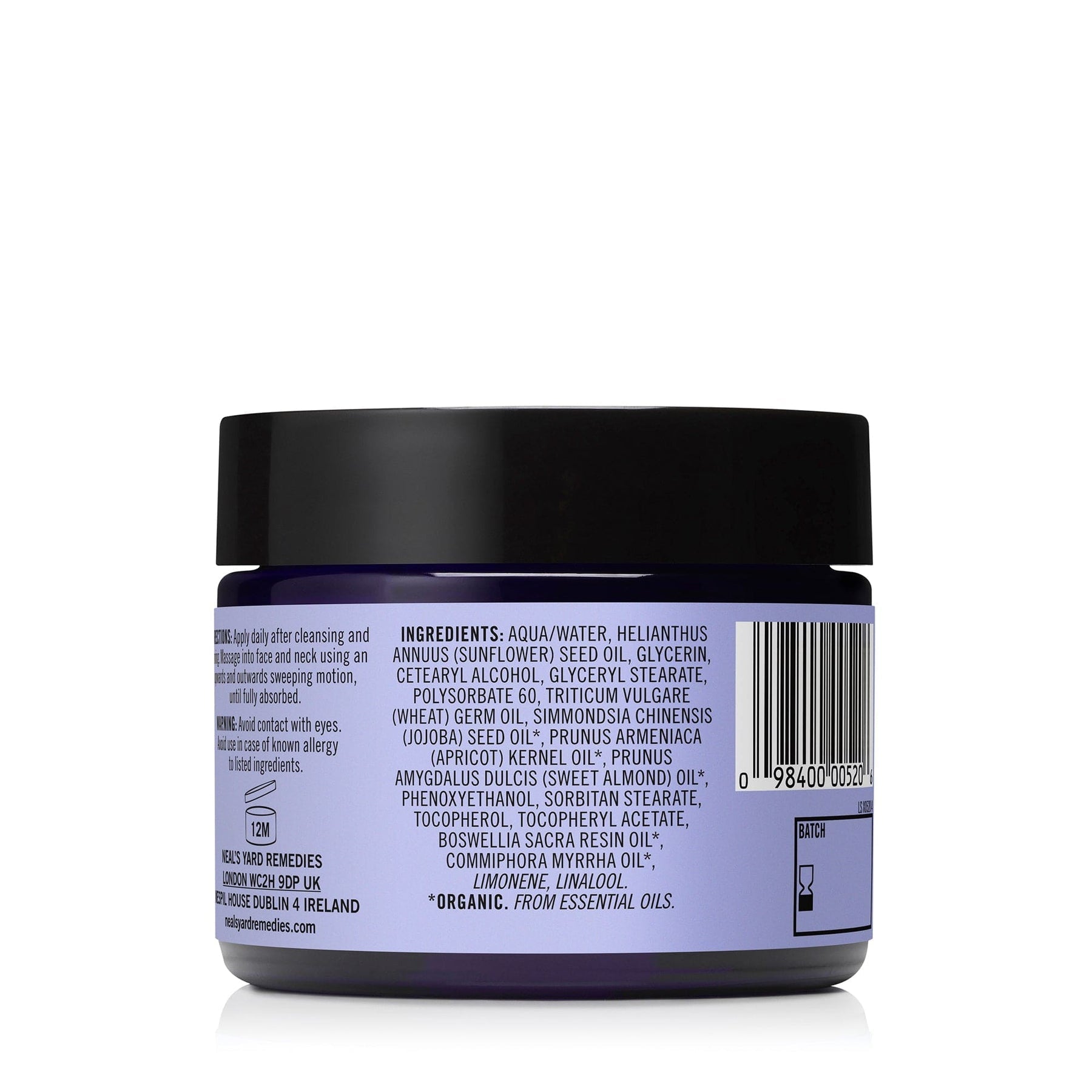 Rejuvenating Frankincense Nourishing Cream