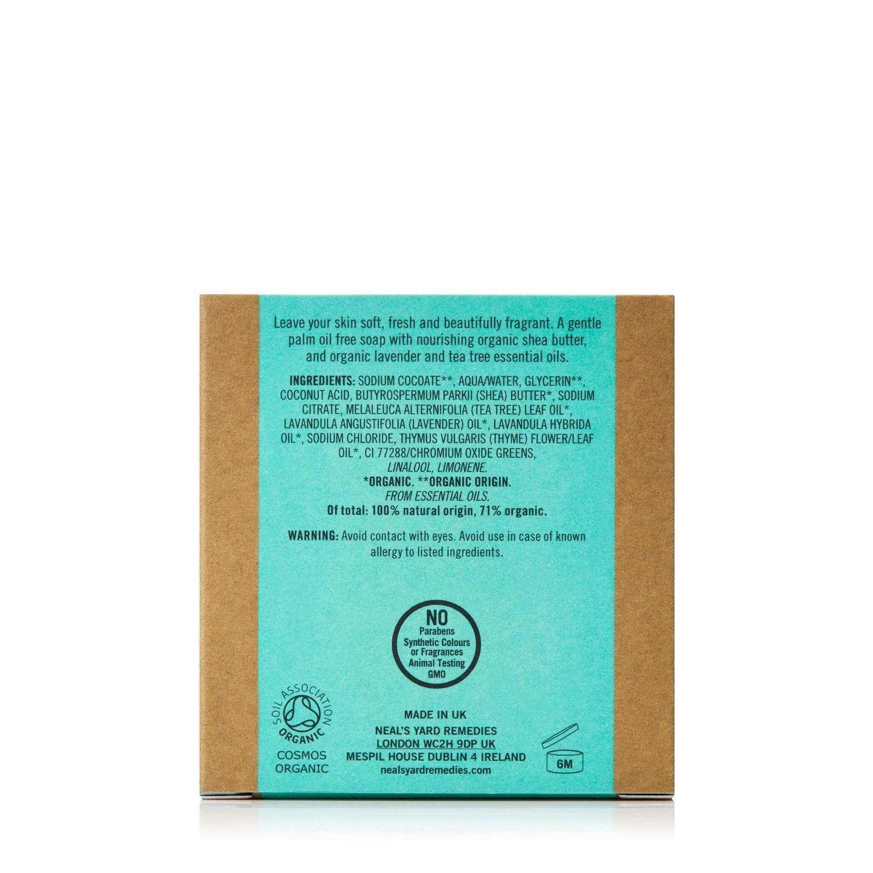 Palm-Free Soap | Lavender & Tea Tree