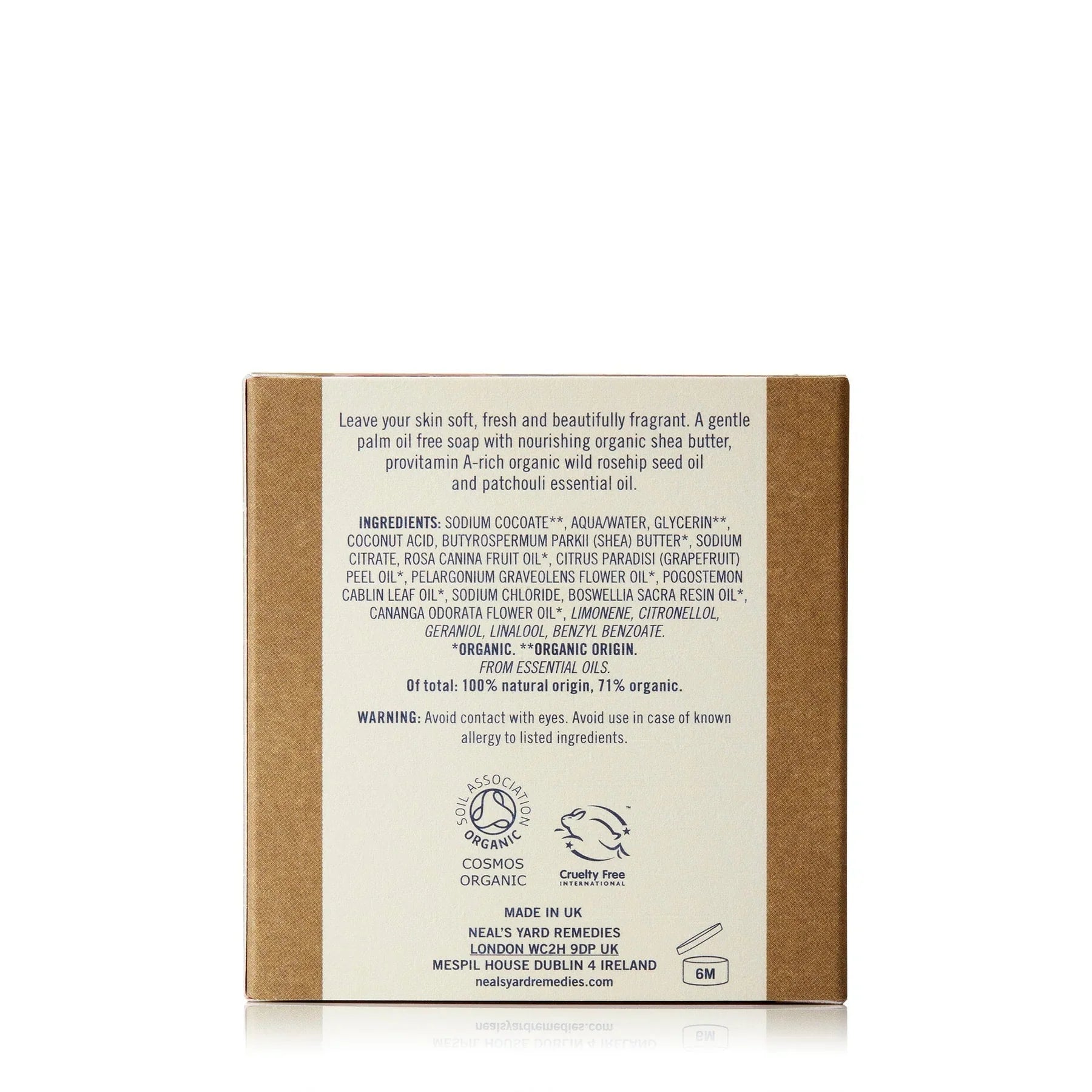 Palm-Free Soap | Wild Rose