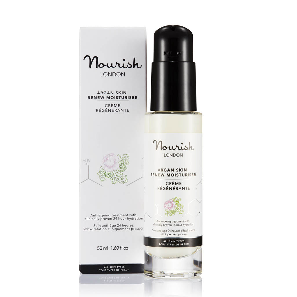 Nourish London Argan Skin Renew Moisturiser