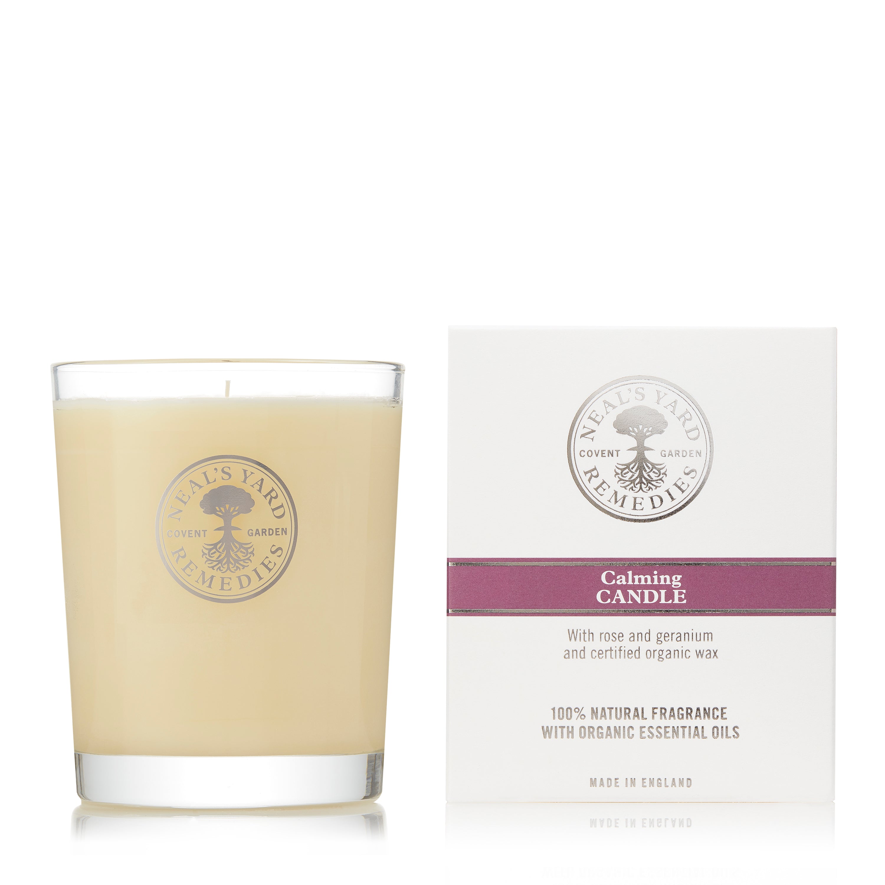 Organic Aromatherapy Candle - Calming