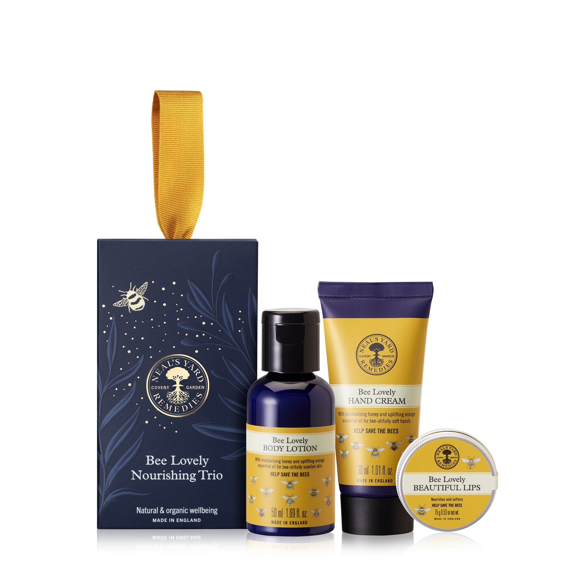 Bee Lovely Nourishing Trio Front product Shot